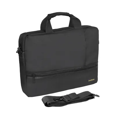 Сумка ExeGate BusinessPro EСС-115 Black, water resistant, черная, водоотталкивающий полиэстер, 15.6"