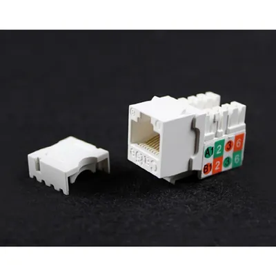 Модуль SPL 500048, вставка UTP категории 5e, Keystone, порт RJ45