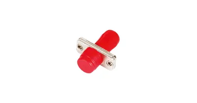 Адаптер Nikomax NMF-OA1UN-FC-ST, FC-ST/UPC, одинарный, красный