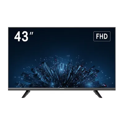 Монитор Hikvision DS-D5043F3-1V0S, 43", VA, 1920×1080, 60 Гц, HDMI/VGA