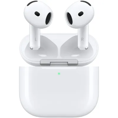 Гарнитура вкладыши Apple AirPods 5 MKFT4ZP/A белый беспроводные bluetooth в ушной раковине