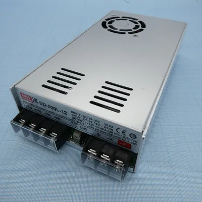 Преобразователь DC-DC Mean Well SD-500L-12, 480Вт, 19-72В вход, 12В/40А