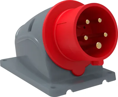 Вилка CEE (IEC 60309) IEK MAGNUM PSN52-016-5, 16 А, 3P+N+E, IP44