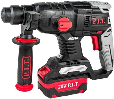 Перфоратор аккумуляторный P.I.T. PBH20H-22A/1, SDS-plus, 20 В, 1.5 Дж