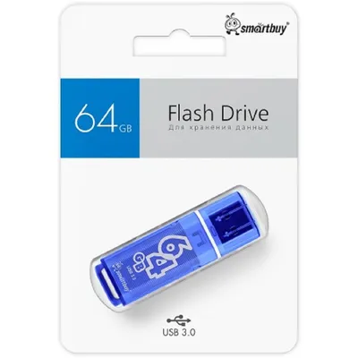 Флеш-накопитель SmartBuy SB64GBGS-DB, 64GB, USB 3.0