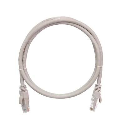Коммутационный шнур NIKOMAX NMC-PC4UE55B-010-C-GY, Cat.6, U/UTP, RJ45, 1м, LSZH