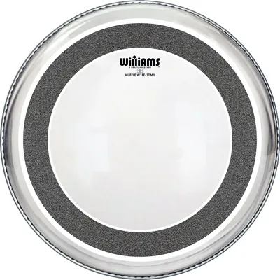 Пластик для бас-барабана WILLIAMS W1FF10-10MIL-20, однослойный, 20", с демпфирующим кольцом