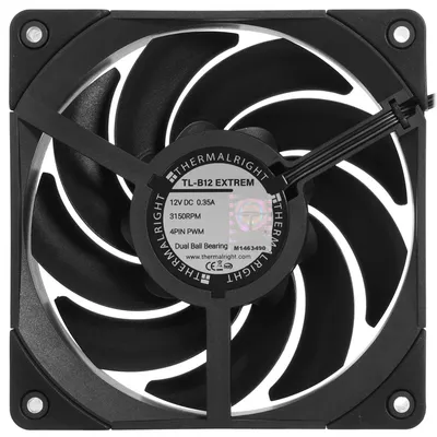 Вентилятор Thermalright TL-B12 EXTREM (TRTLB12E), 120 мм, PWM, 3150 об/мин