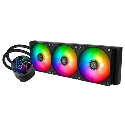 Система водяного охлаждения SilverStone SST-NP360-ARGB G53NP360ARGB020, 360мм, ARGB