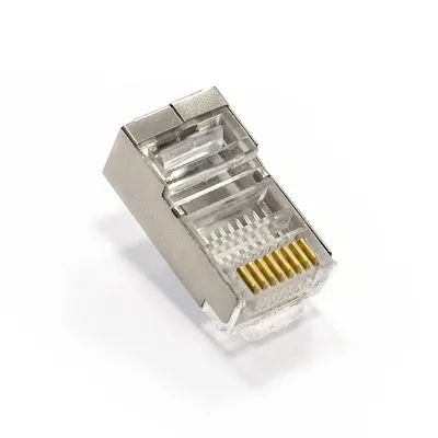 Коннектор ExeGate EX293764RUS, RJ-45 Cat.5e, экранированный, 100 шт