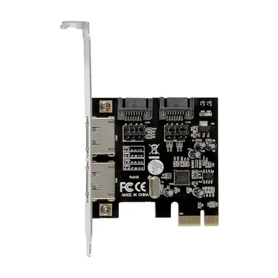 Контроллер ExeGate EXE-501 (EX283707RUS), PCI-E x1, SATA3 6 Гбит/с, 4 порта