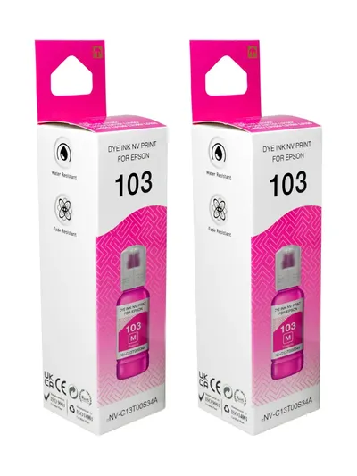 Чернила NV Print NV-C13T00S34A/2, для Epson, 70мл, Magenta, 2 шт.
