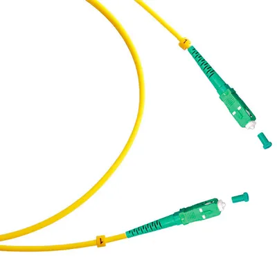 Патч-корд оптический Cabeus FOP(s)-9-SC/APC-SC/APC-25m, Simplex, OS2, 25м