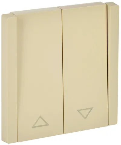 Выключатель для жалюзи IEK FORTE&PIANO FP411, 10 А, 230 В, IP20, ваниль