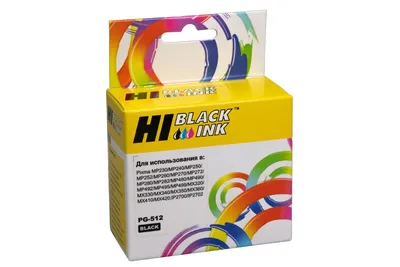 Картридж Hi-Black PG-512 для Canon, черный