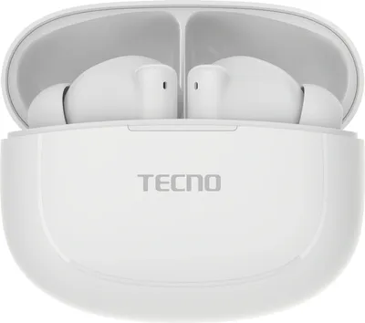 Гарнитура внутриканальные Tecno Buds 4 Air Eco BD04 Air ECO белый беспроводные bluetooth в ушной раковине (BD04 AIR ECO WHITE)