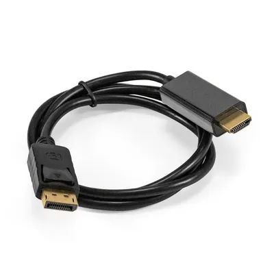 Кабель DisplayPort-HDMI ExeGate EX294708RUS, 1м, экран