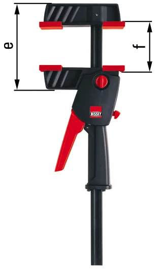 Струбцина BESSEY BE-DUO30-8 DuoKlamp, ширина зажима 300 мм, глубина 85 мм