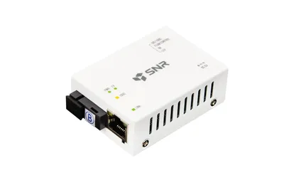 Медиаконвертер SNR SNR-CVT-1000B, 10/100/1000Base-T / 100/1000Base-FX, Tx 1550/Rx 1310 нм