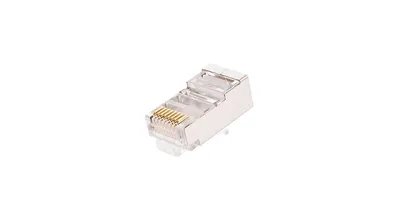 Коннектор NIKOMAX ESSENTIAL NMC-RJ88RZ50SD1-100, RJ45, Кат.5e, экранированный, 100шт