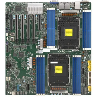 Материнская плата Supermicro MBD-X14DBI-T-B, LGA4710, 16×DDR5 RDIMM, 10×SATA 6 Гбит/с, E-ATX
