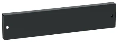 Панель цоколя ITK LINEA S LS-PC05-P0-10-01, сплошная, 100×1000 мм, черная