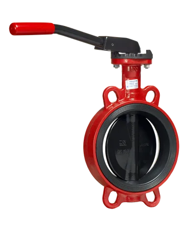 Затвор дисковый поворотный ADL ЗПВЛ-FLN (W)-5-150-MN-Е, DN 150, PN 16, чугун, межфланцевый