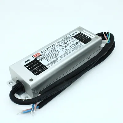Преобразователь AC-DC Mean Well ELG-100-C1050B-3Y, 99.8Вт, IP67, 1050мА, димминг 3 в 1