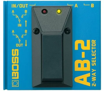 Ножной выключатель Boss 082110 (AB-2), педаль-переключатель A/B