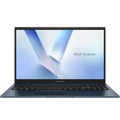 Ноутбук/ ASUS X1504MA-BQ601 15.6"(1920x1080 (матовый) IPS)/Intel Core 3 304(1.5Ghz)/8192Mb/256PCISSDGb/noDVD/Int:Shared/Cam/BT/WiFi/42WHr/war 1y/1.7kg/Quiet Blue/DOS