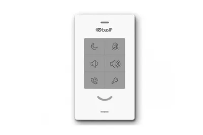 Абонентское IP аудиоустройство BAS-IP SP-03F WHITE, Wi-Fi 2,4 ГГц, SIP/P2P, PoE