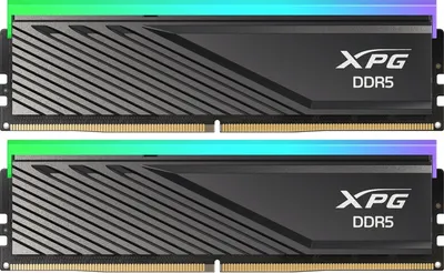 Модуль памяти A-DATA AX5U5600C4616G-DTLABRBK XPG Lancer Blade RGB, DDR5 2×16 ГБ 5600 МГц, CL46, UDIMM