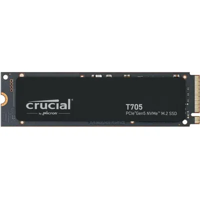 SSD Crucial T705 CT4000T705SSD3, 4 ТБ, M.2 PCIe Gen5x4 NVMe, чтение 14100 МБ/с