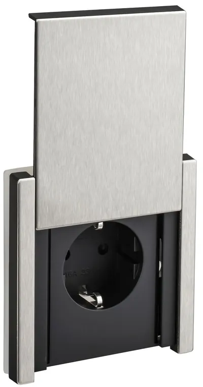 Розетка IEK FORTE&PIANO FP-R16-16-44-M-K50, 16 А, 250 В, IP44, металл никель