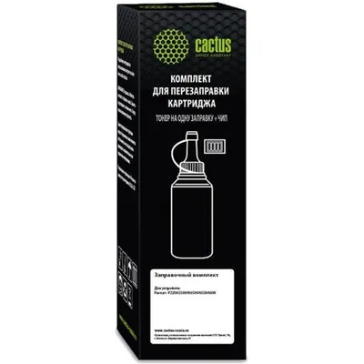 Тонер Cactus CS-RK-TL-5120, чёрный, 100 г, с чипом, для Pantum BP5100DN/BP5100DW