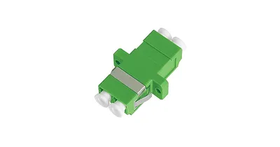 Адаптер оптический NIKOMAX NMF-OA2SM-LCA-LCA-2, LC/APC, двойной, одномодовый, зеленый