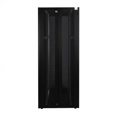 Шкаф нап. 19", 32U 800х800,2-я перед. дв. перф.,2-я задн. дв. перф., чер. Datarex DR-759321