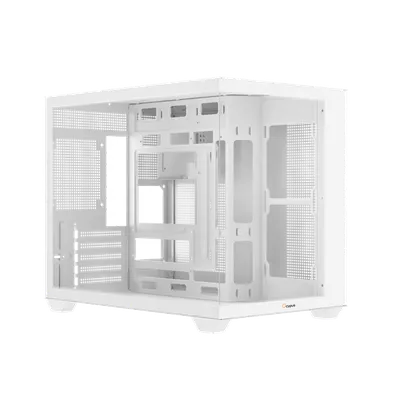 Корпус Ocypus Gamma C54 WH, MATX/Mini-ITX, Mini Tower, Type-C + 2×USB3.0, белый