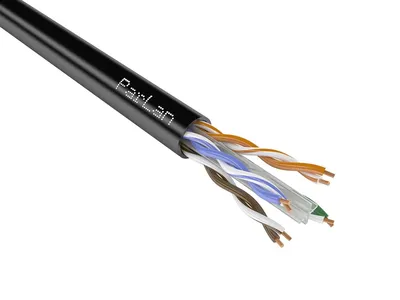 Кабель Паритет 101163, U/UTP Cat6, 4х2х0.57, PE, 305 м