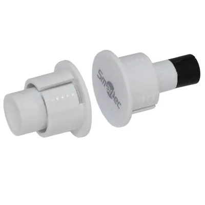 Извещатель магнитоконтактный Smartec ST-DM031NC-WT, НЗ, врезной, зазор 30 мм