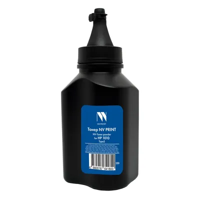 Тонер NV Print NV-HP1010-Type2-100g, черный, 100 г, Type2