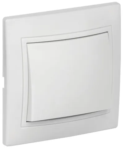 Выключатель IEK EVK10-K01-10-DM, 1-клавишный, 10 А, IP20, белый