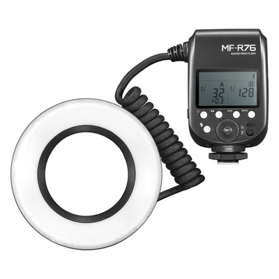 Вспышка Godox MF-R76, кольцевая, макро