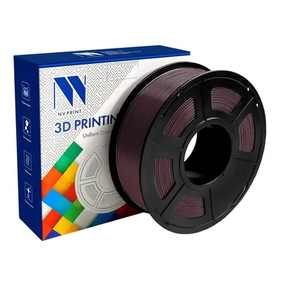 Филамент NV Print TPU Silk Burgundy, 1.75 мм, 1 кг, бордовый, для 3D-печати