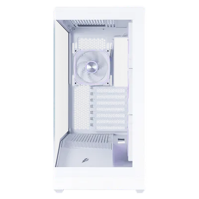 Корпус 1stPlayer GM7-WH-3FN7R-W-1FN7-W, ATX, 4×120 мм ARGB, белый