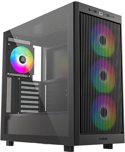 Корпус ID-Cooling WARE 510 ARGB, ATX, 4 вентилятора, Type-C, GPU 380 мм