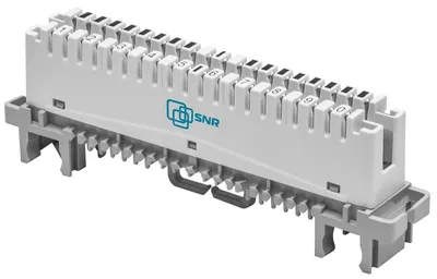 Плинт размыкаемый SNR-LSA-10, 10 пар, LSA-PROFIL