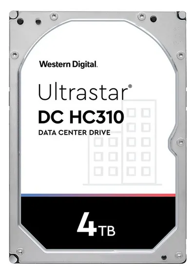 Жёсткий диск WD Ultrastar DC HC310 HUS726T4TAL5204, 4 ТБ, SAS-3, 3.5", 7200 об/мин