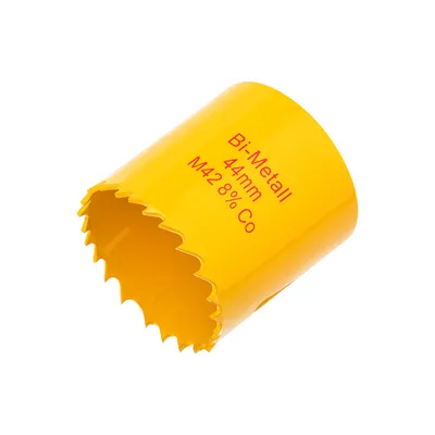 Коронка REXANT KR-92-0221 биметаллическая, 44 мм, глубина 50 мм, Р6М5К8