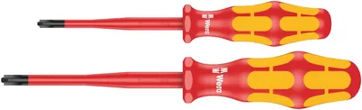Набор отвёрток WERA Kraftform Plus 165 iS PZ/S VDE we-006470, PZ/S1–PZ/S2, 2 предмета